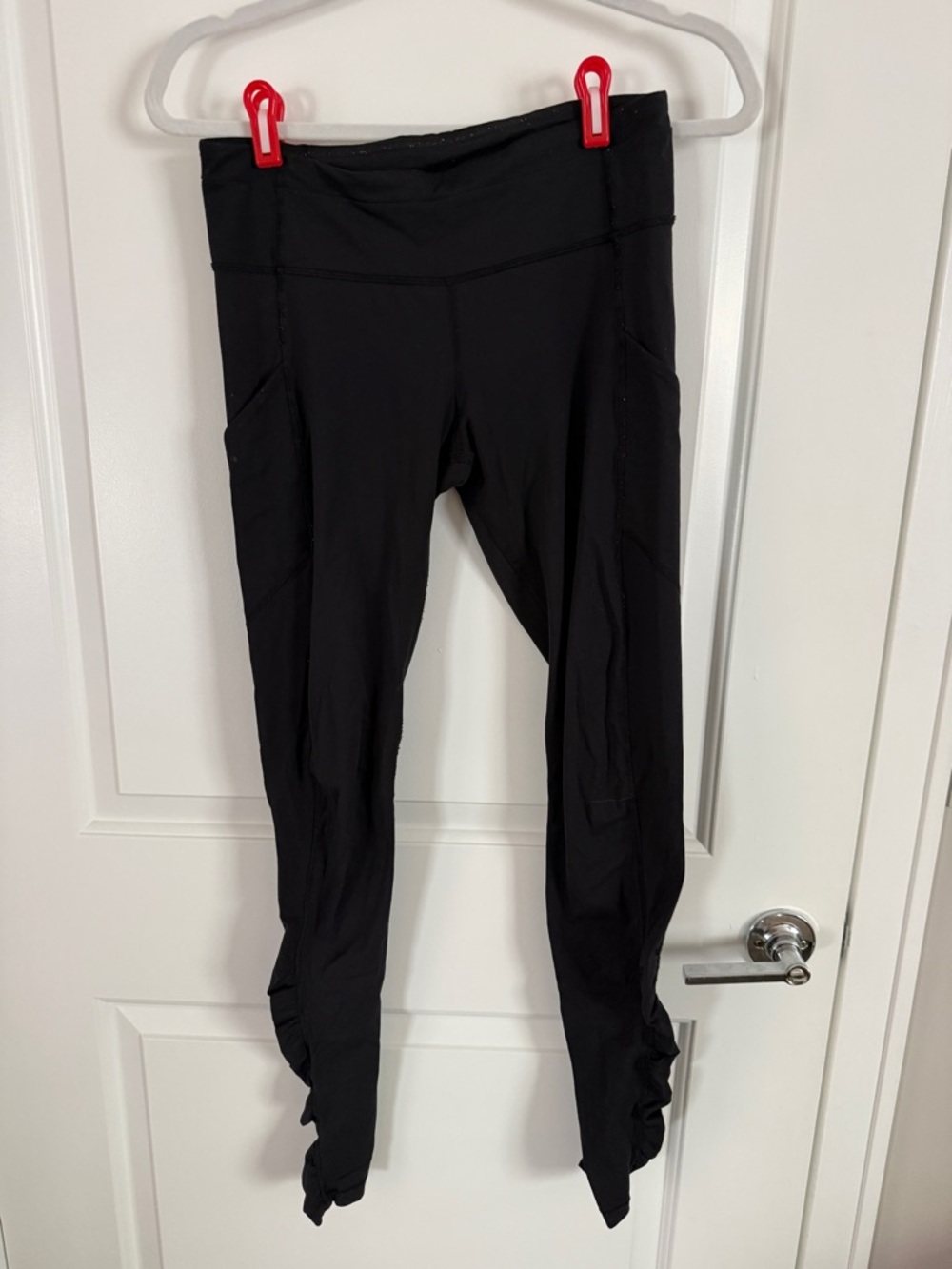lululemon athletica Black Leggings with Side Pockets